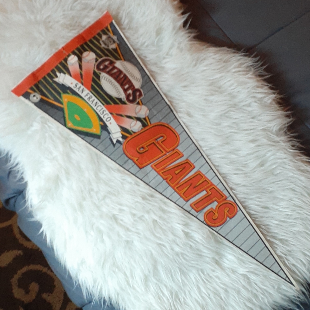 Vintage 1990's San Fransisco Giants Pennant
